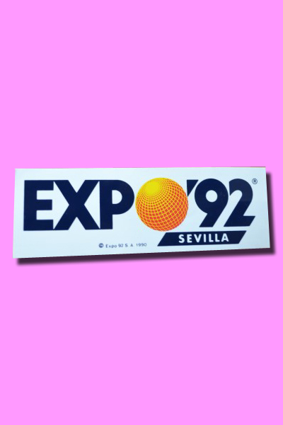 TEM #005 Pegatina Sevilla Expo'92